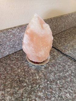 Himalayan Pink Salt Lamp with Base