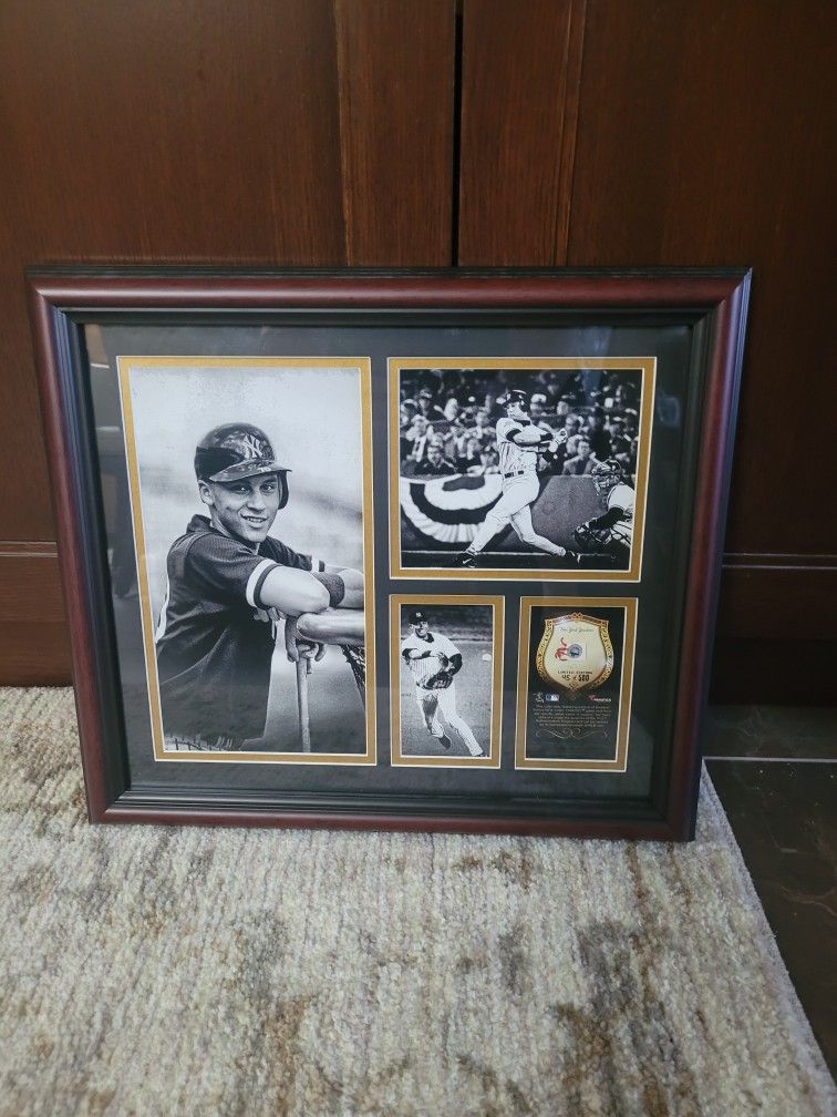 DEREK JETER Plaque LIMITED EDITION 500