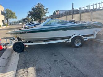 Boat and trailer