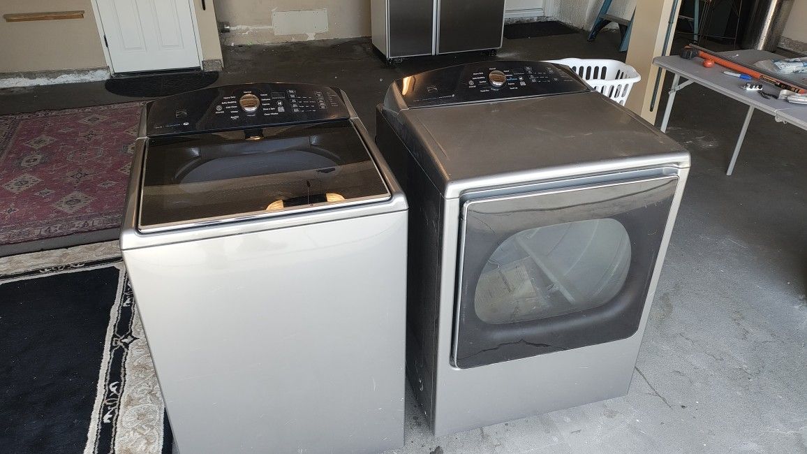 Kenmore Series 700 Washer Dryer Matching Set Large Capacity Gas