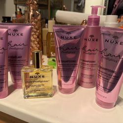 Nuxe French Hair & Body Products 