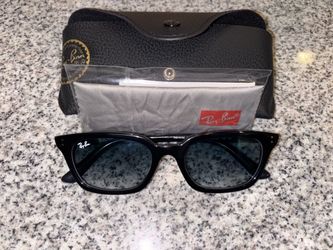 Authentic Ray Ban Zaya Black Gradient Blue Women’s Sunglasses