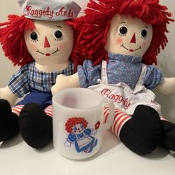 Raggedy Ann and Andy-vintage 