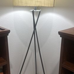 set of two accent standing lamps 