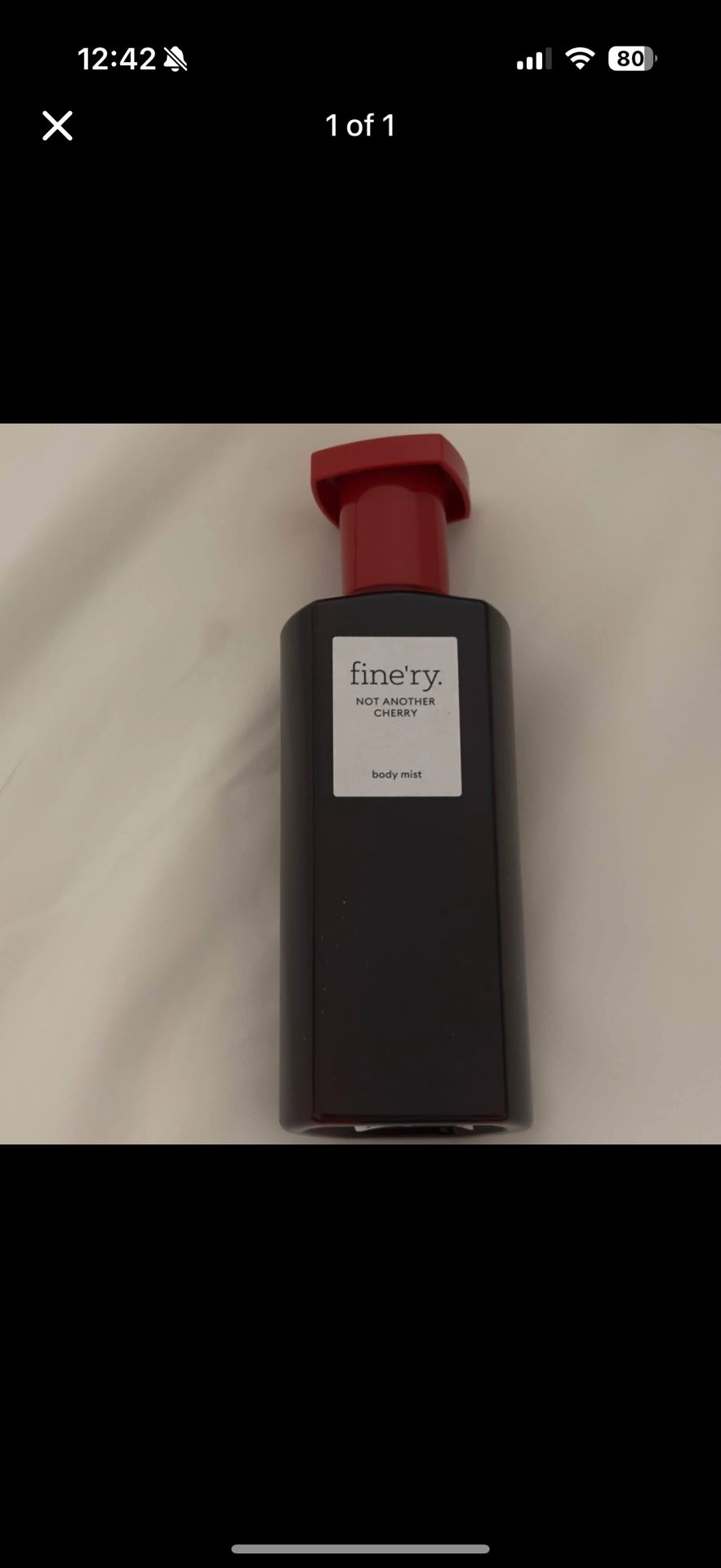 Finery “Not Another Cherry” Body Mist – 5 oz