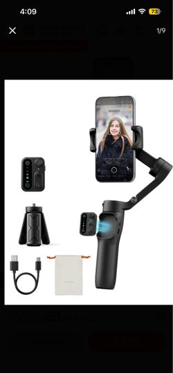 Hohem Smartphone Gimbal Stabilizer with Accessories