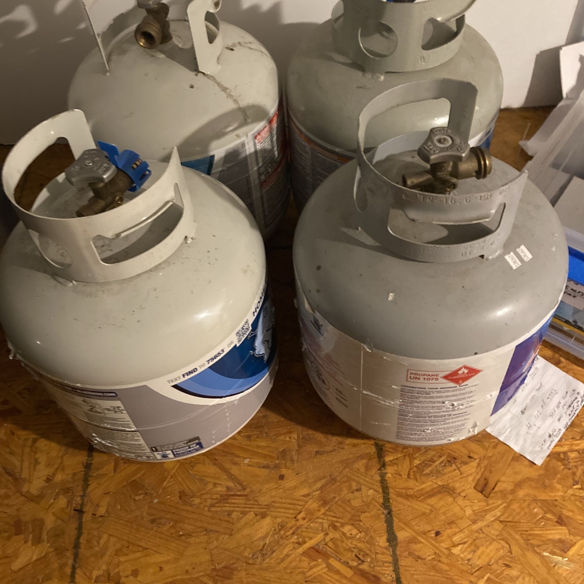 Propaine. Only 1 Left Full Canister