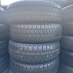 Set Of Four Tires/Llantas Bridgestone DUELER P245/70/16