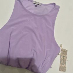 NEW!! Lilac One-piece Bodysuit Size: S