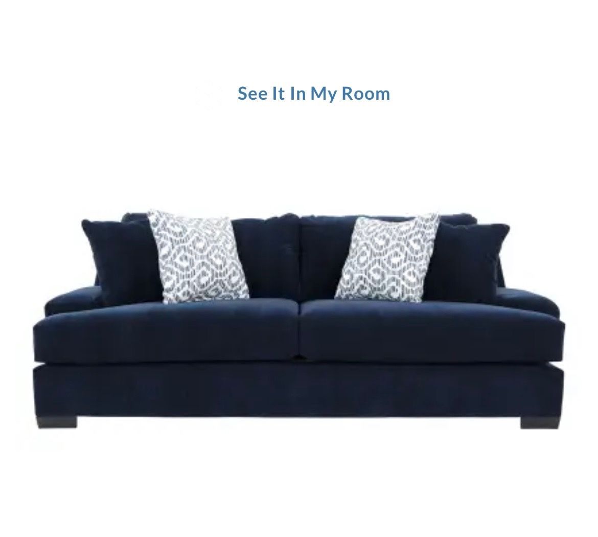Navy Blue Couch