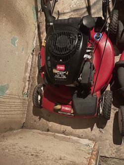 Toro lawn mower no bag