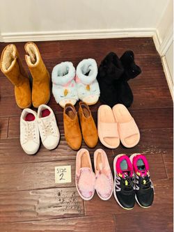 Big Girls’ size 2 shoes