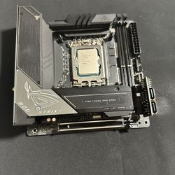 ROG Strix Z690-I Mini ITX Motherboard & I7-12700K CPU