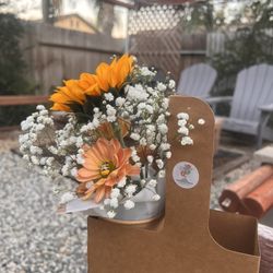 Flower and Treat Bouquets 
