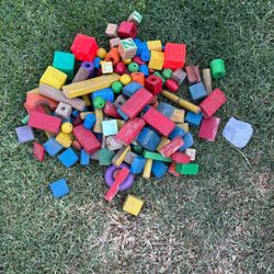 Kids Vintage Blocks Building Blocks