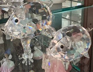 Swarovski Pigs figurines