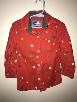 Christmas dress shirt 4T