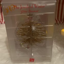 Gold Glitter Ornaments