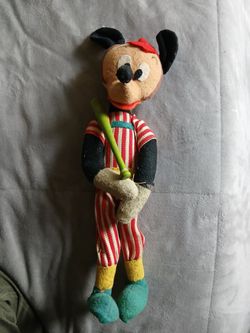 Vintage Mickey Mouse Doll – Made in Japan 1950s