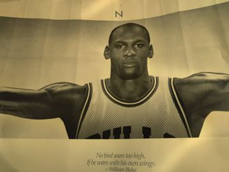 Jordan Wings Poster 1989