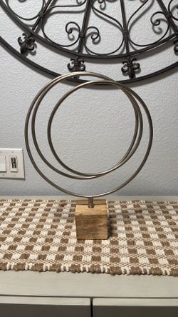Maison Modern Radiant Silver Loop Sculpture