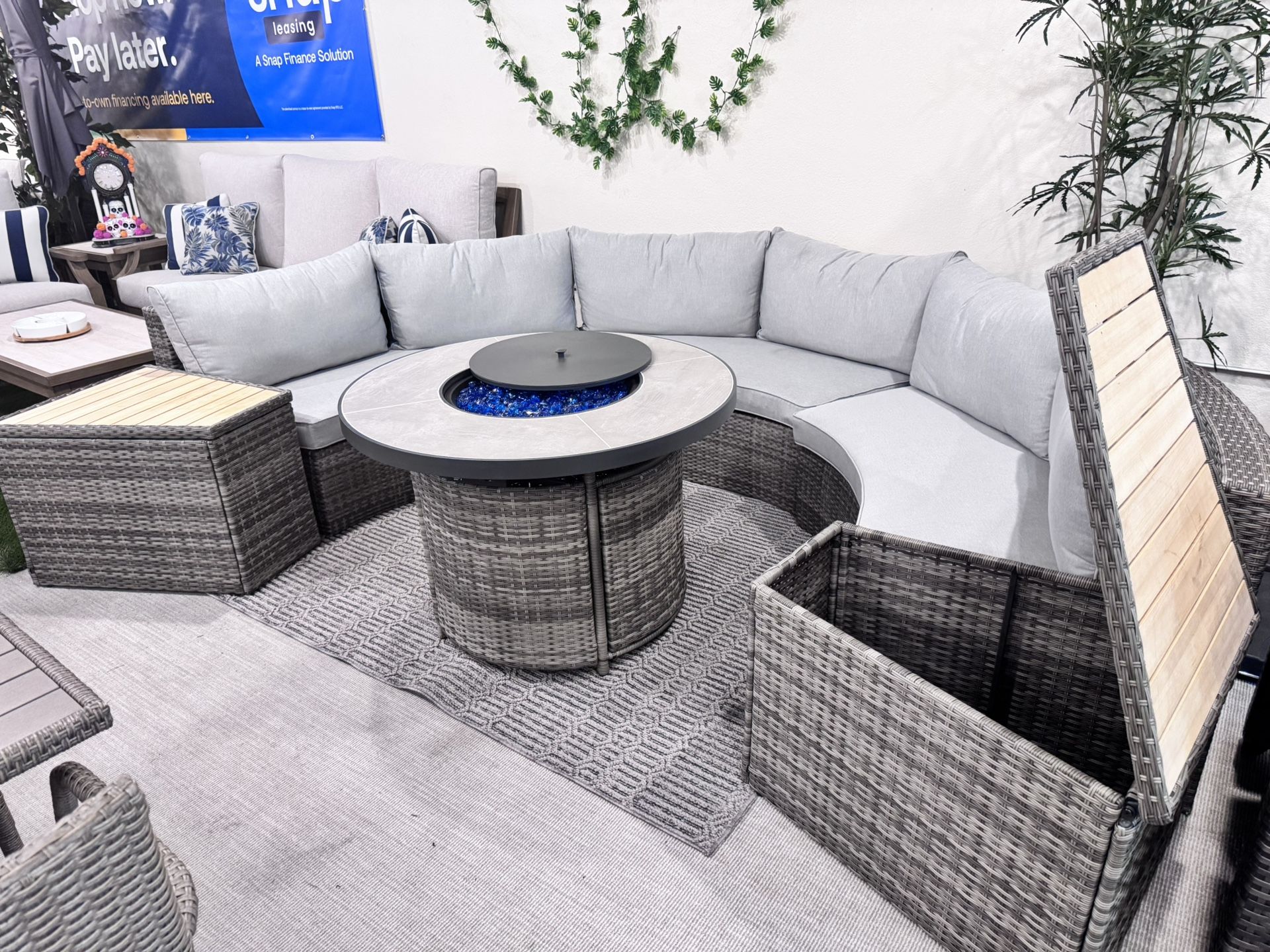 6pc Outdoor Sectional Set