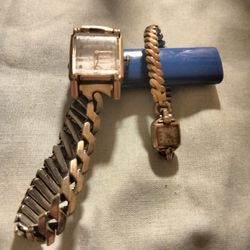 2 antique watches