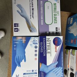 Disposable Gloves $3 A Box.  All Sizes Available 