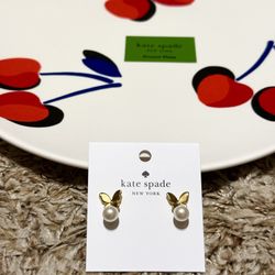 💲10.99💅kate spade Gold Stud Earrings for Women
