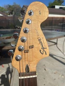 Fender Squire Neck Partcaster Solid Ash Body