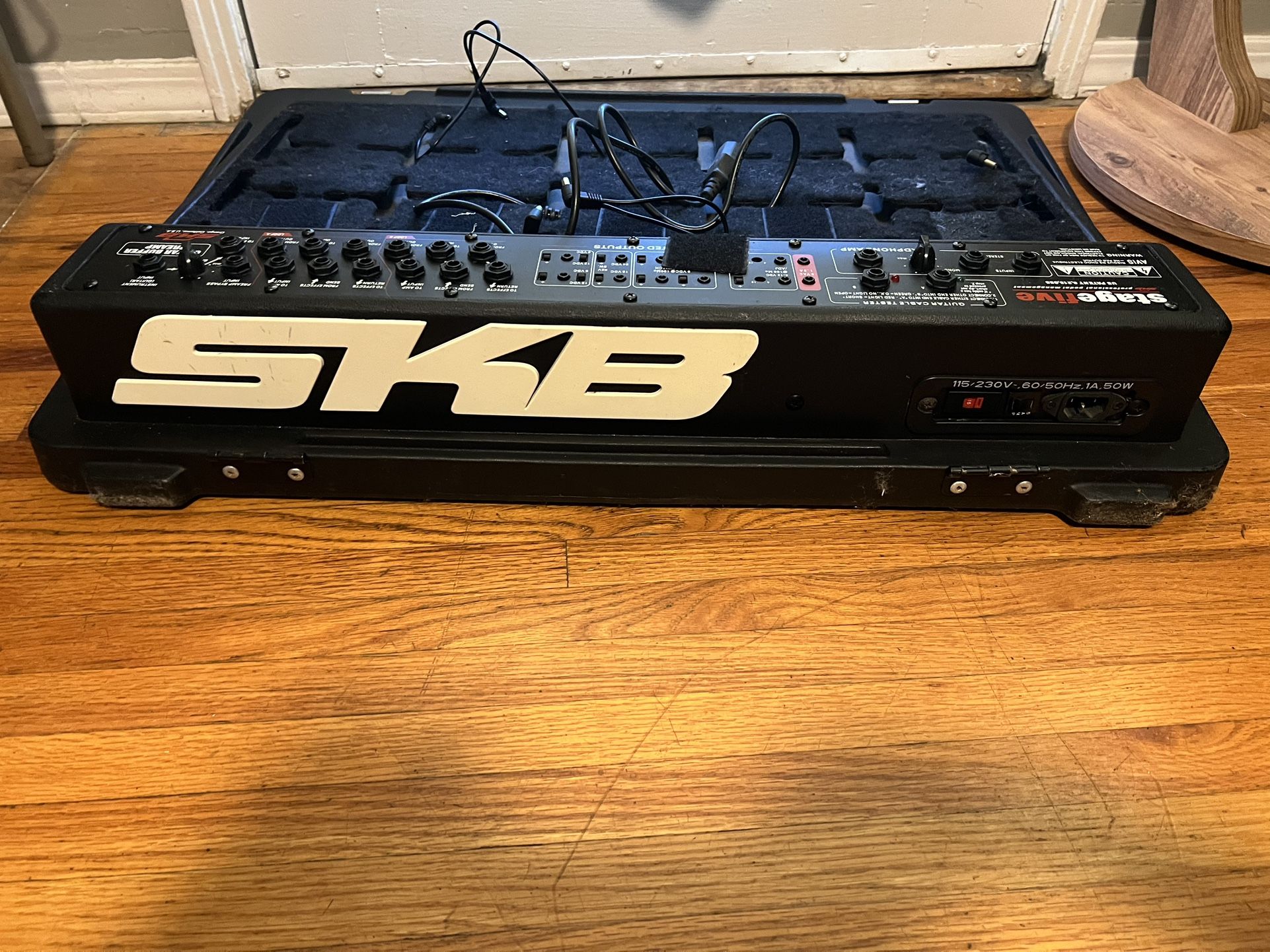 Guitar Effects Pedal Board SKB PS-55 stagefive Pedalboard