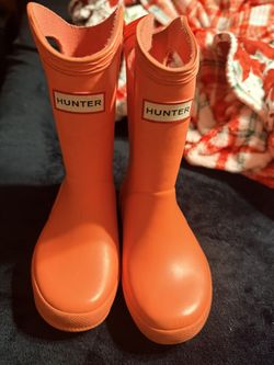 Girls Hunter Boots Size 10