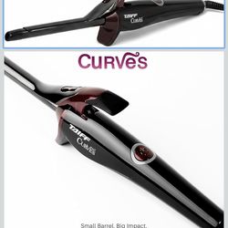 Brand new Curves Professional Black Titanium Curling Iron