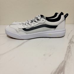 Men’s White Ultrarange EVO Vans - Size 13