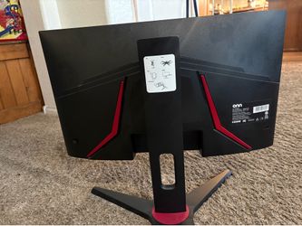 24” (adjustable height) gaming monitor