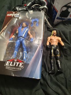 Seth Rollins In AJ Styles Action Figure