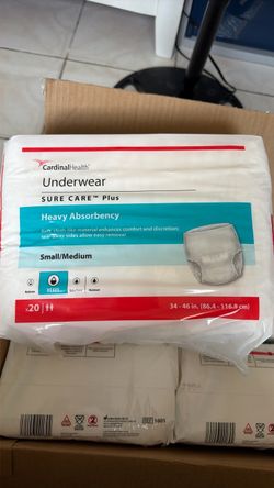Unisex Underwear S/M (Heavy Absorbency)