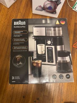 Braun MultiServe Plus Coffee Maker - Hot & Cold Brew - Brand New