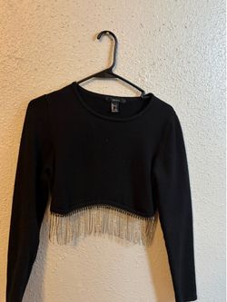 Black long sleeve shirt