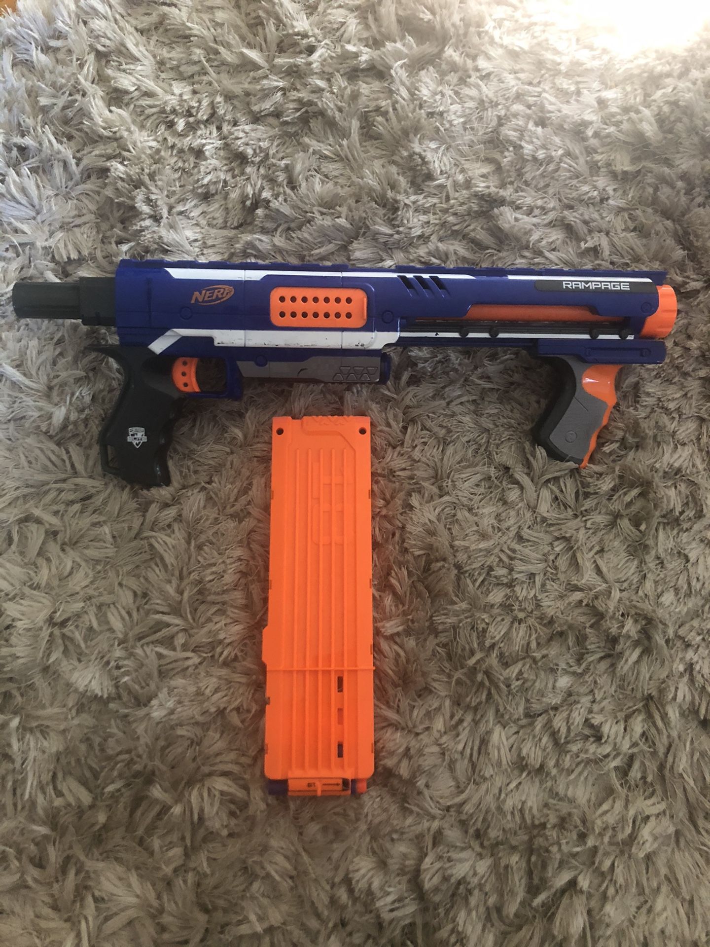 nerf gun n strike elite rampage