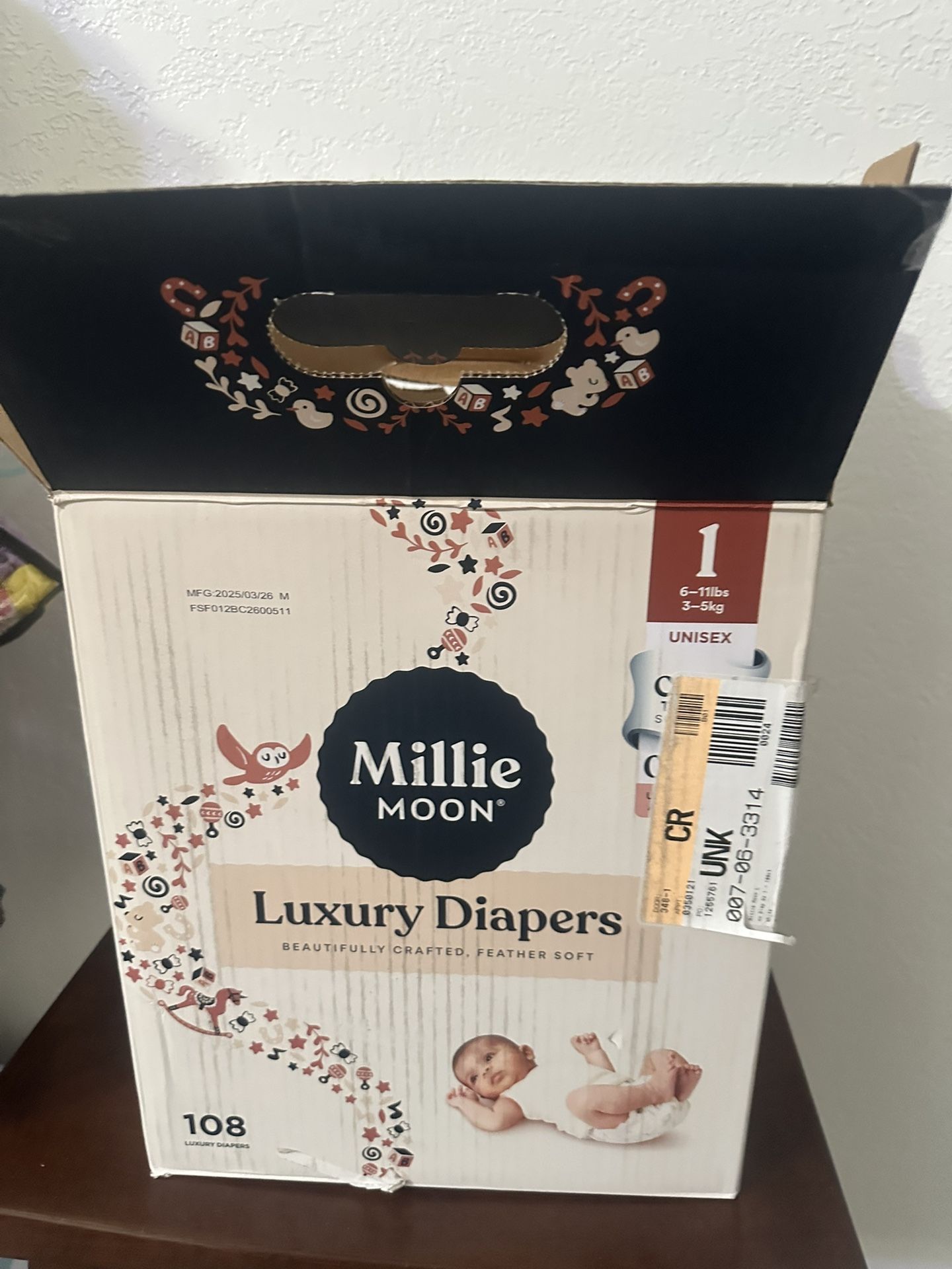 Millie Moon Pampers