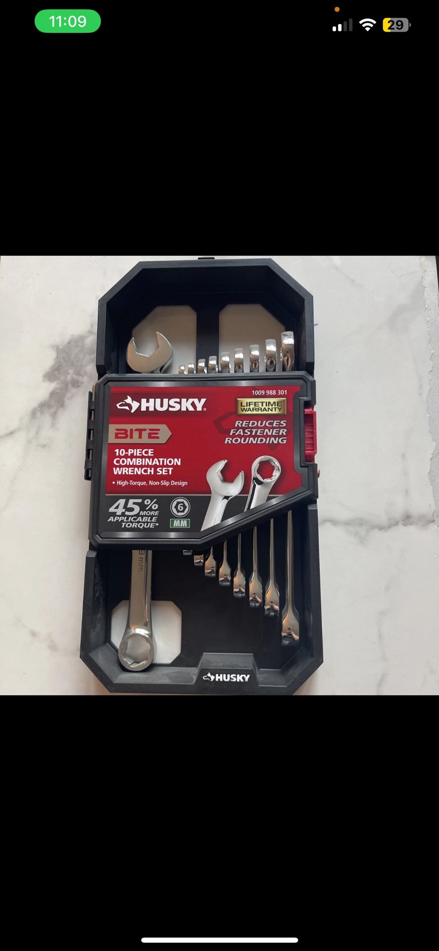 BITE Husky 10pc Metric Wrench Sets