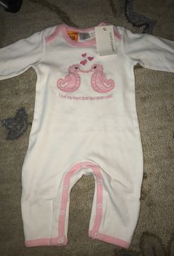 Pumpkin Patch 0-3 Mo Baby Girl Jumpsuit NWT