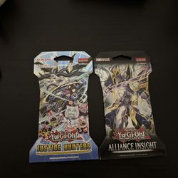 Yu Gi Oh Trading Card Justice Hunters & Alliance Insight Trading Cards