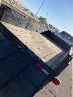 Metal trailer
