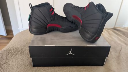 Black and Red Size 13 Jordan 12 Bloodlines
