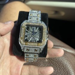 Iced out Buss down Watch