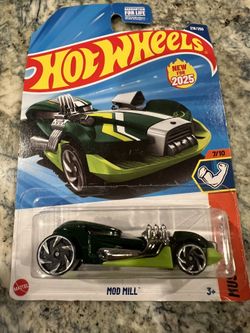 Hot Wheels 1:64 Muscle Mania Mod Mill (Green) 218/250 & 7/10