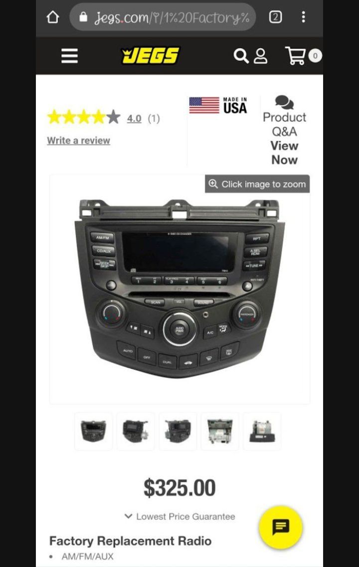 Stereo For Honda Accord