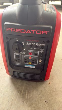 Predator 2000 watt super quiet inverter generator
